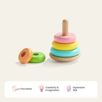 Tiny Land® Montessori Toys Set for Infants (10-12 Month)