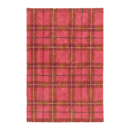 Tartan Plaid Washable Rug