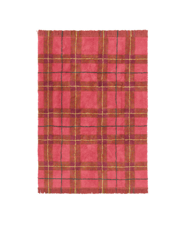 Tartan Plaid Washable Rug