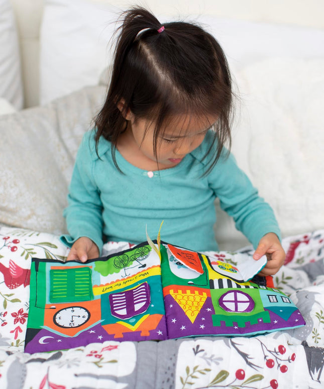 K’s Kids Soft Activity Book - The Wonderful World of Peekaboo!