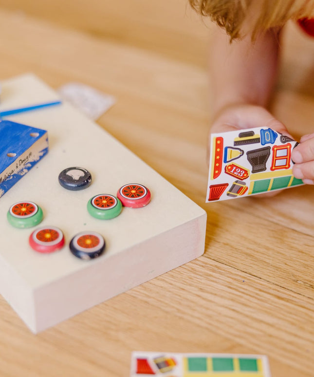 Created by Me! Train Wooden Craft Kit
