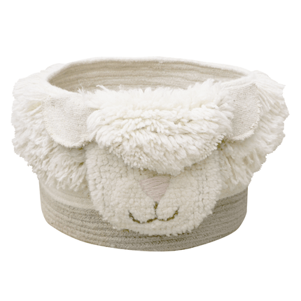 Pink Nose Sheep Woolable Basket
