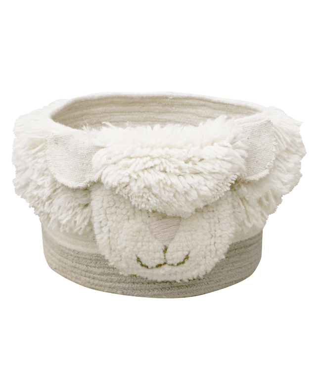 Pink Nose Sheep Woolable Basket