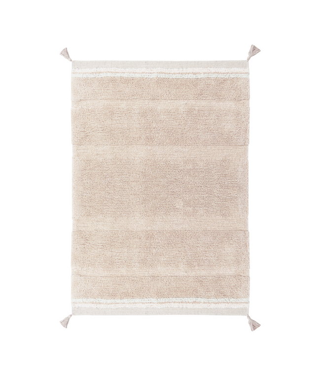 Bloom Washable Rug - Rose