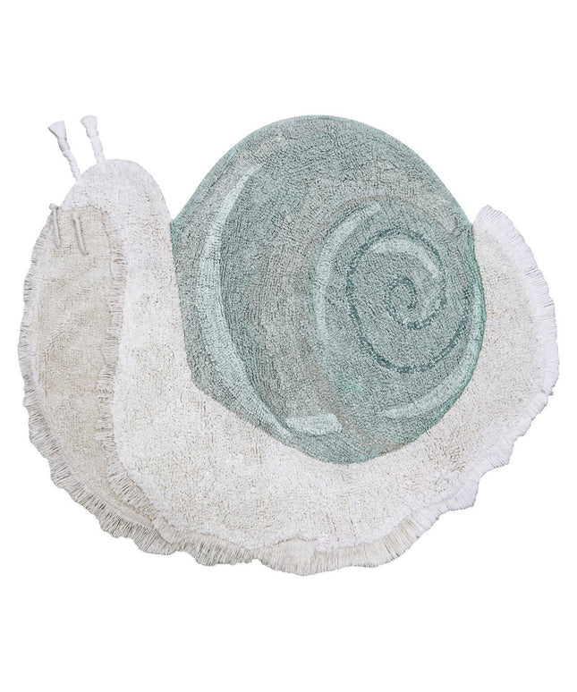 Snail Washable Animal Rug