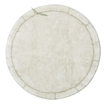 Bamboo Leaf Washable Rug