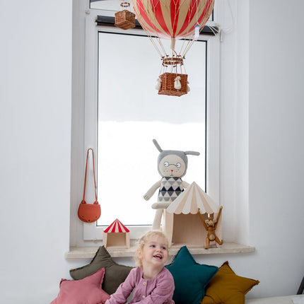 Up Warsaw Circus Wooden Shelf - White