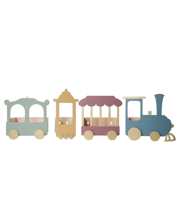 Up Warsaw The Fantasy Express Train Shelf - Dusty Pink