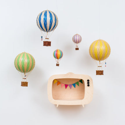 Up Warsaw Kids TV Wooden Shelf - Wooden