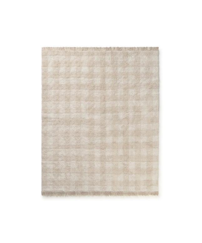 Vichy Checked Washable Rug