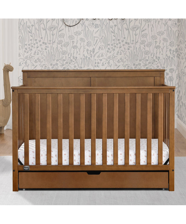 Logan 6-in-1 Convertible Crib with Underdrawer