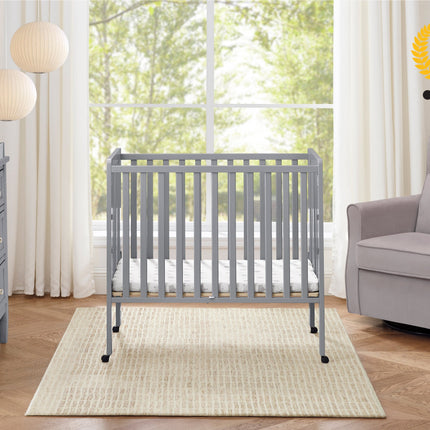 Lee Portable Folding Mini Crib with 1.5-Inch Mattress