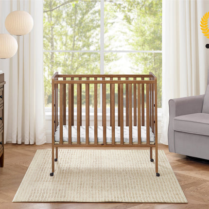 Lee Portable Folding Mini Crib with 1.5-Inch Mattress