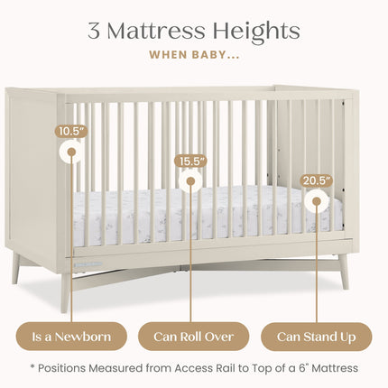 Dylan 4-in-1 Convertible Crib
