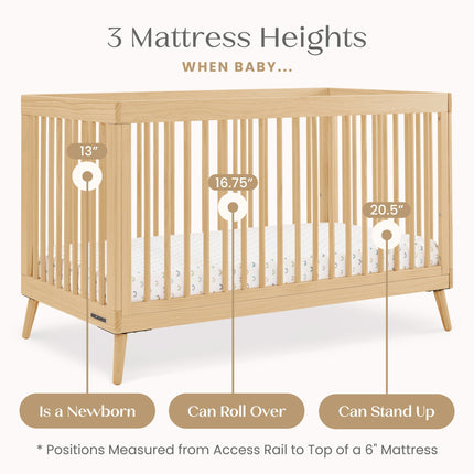 Jordan 4-in-1 Convertible Crib