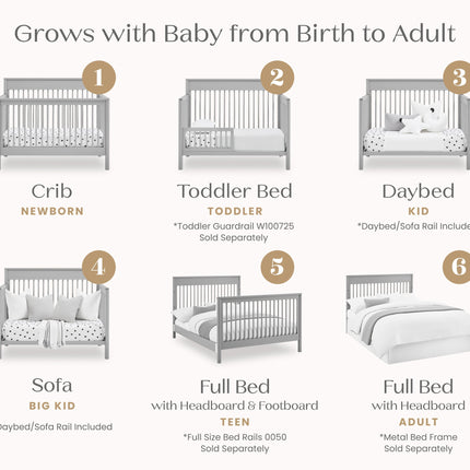Remy 6-in-1 Convertible Crib