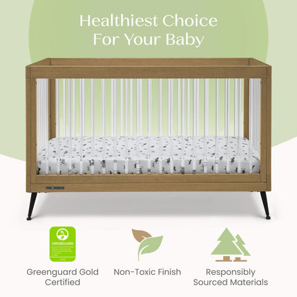 Sloane 4-in-1 Acrylic Convertible Crib