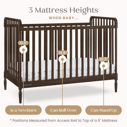Lily 4-in-1 Convertible Crib
