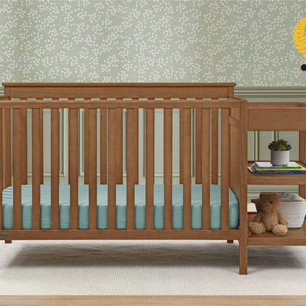 Ellie 5-in-1 Convertible Crib and Changer