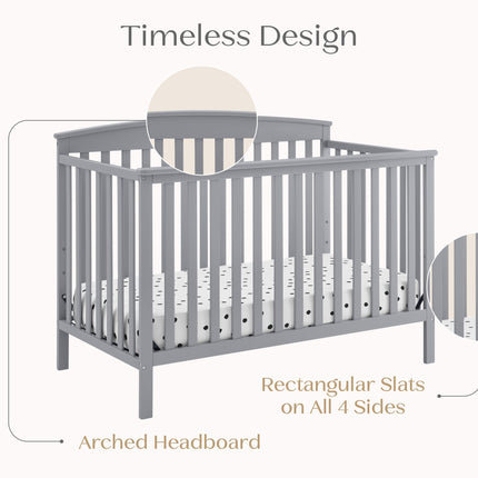 Hanover 6-in-1 Convertible Baby Crib