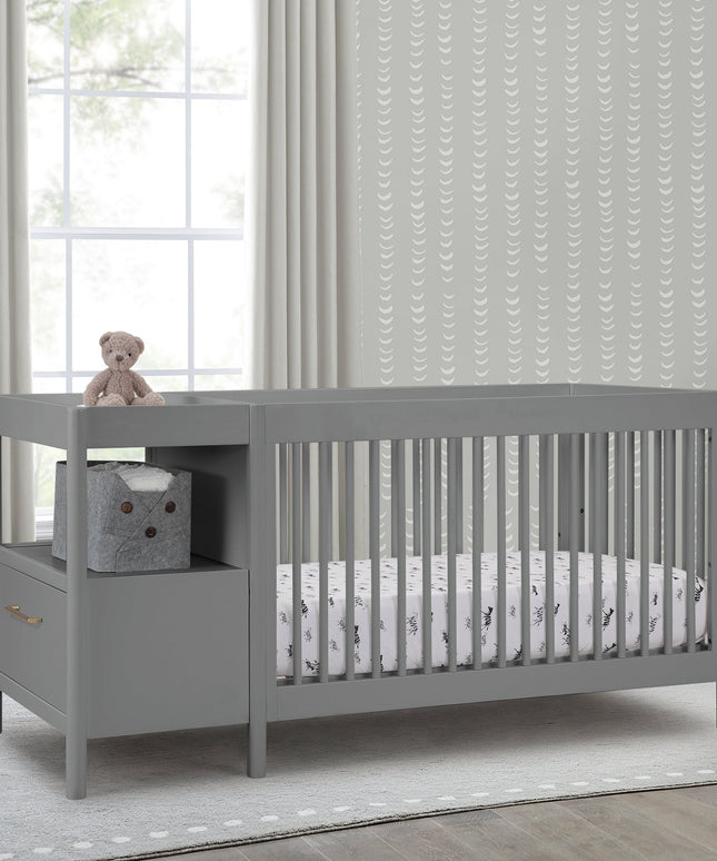 Zoe 5-in-1 Convertible Crib and Changer