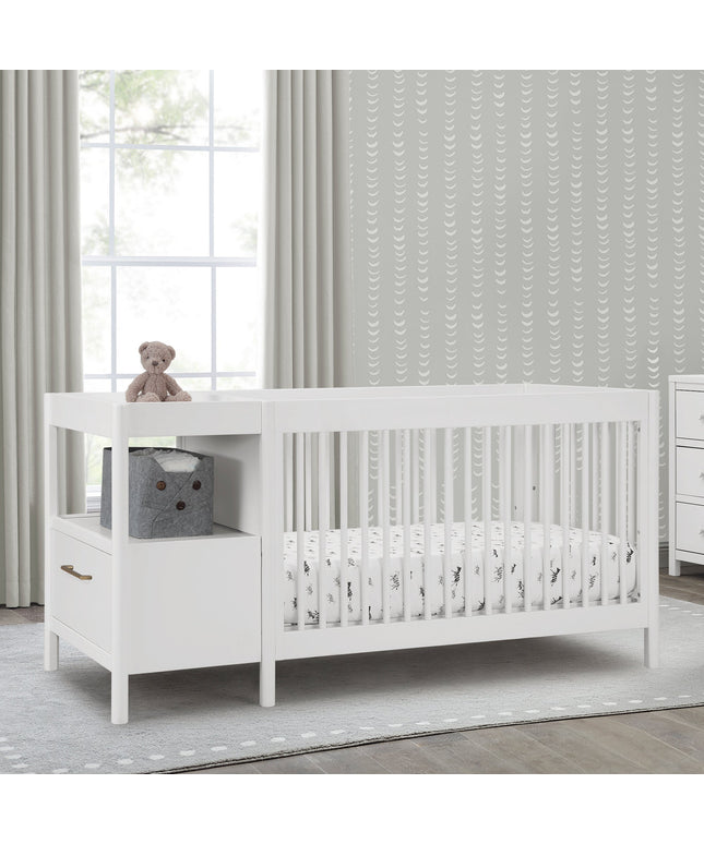 Zoe 5-in-1 Convertible Crib and Changer