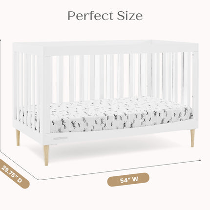 Austin Acrylic 4-in-1 Convertible Crib
