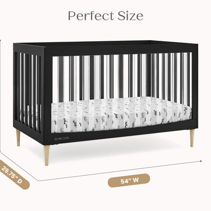 Austin Acrylic 4-in-1 Convertible Crib