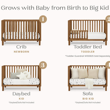 Sonny 4-in-1 Convertible Crib