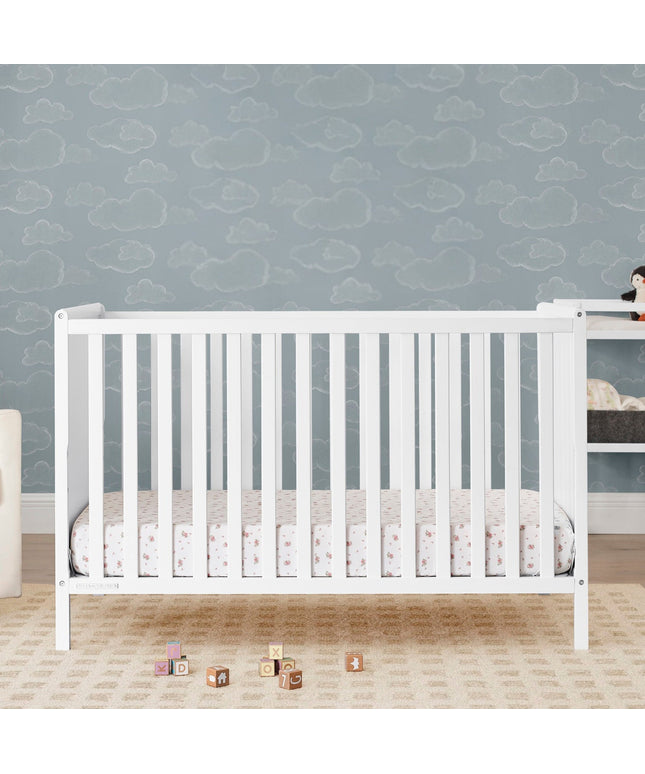 Ruby 6-in-1 Convertible Crib & Changing Table 2-Piece Set