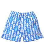 Seahorse Parade Blue