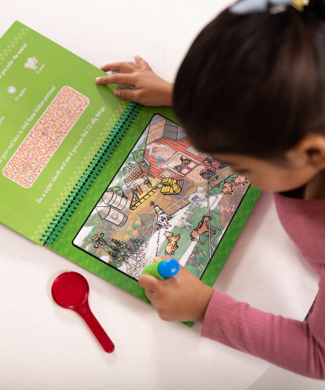 Water Wow! Animal Antics Deluxe Water-Reveal Pad - On the Go Travel Activity