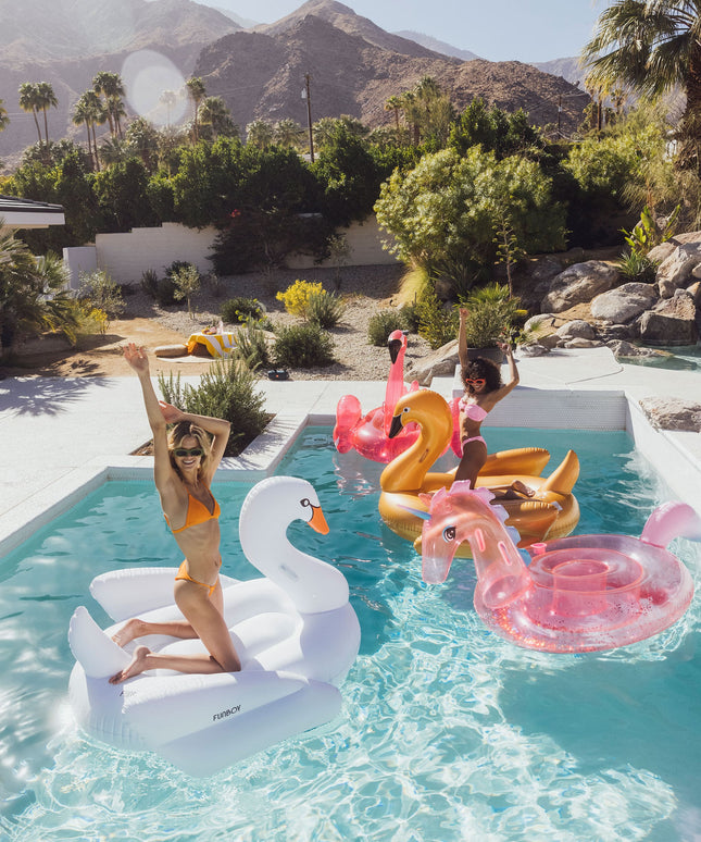 Swan Pool Float