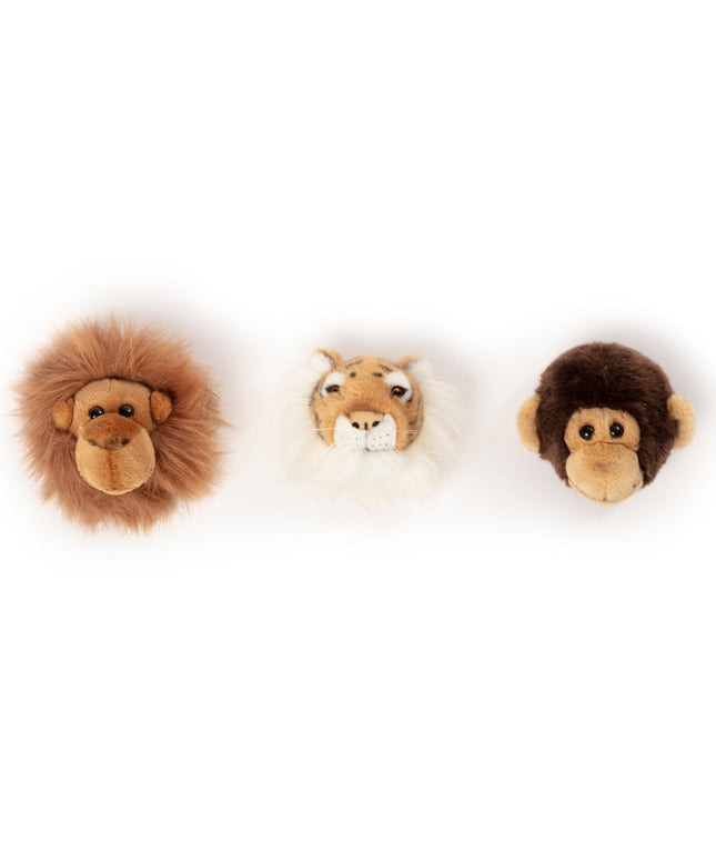 Wild & Soft Mini Wall Toys - Jungle Box (3 Pack)