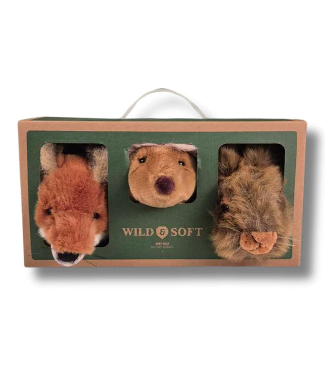 Wild & Soft Mini Wall Toys - Forest Box (3 Pack)