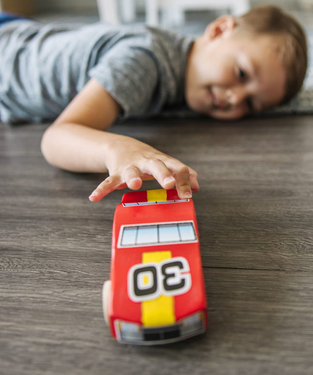 Decorate-Your-Own Wooden Race Car