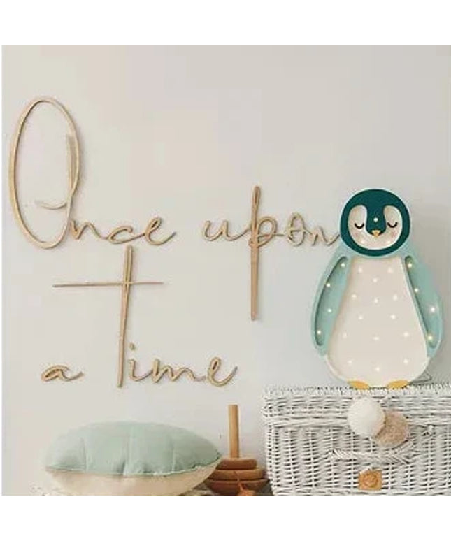 Wooden Wall Sign - Once Upon A Time