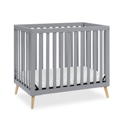 Essex Convertible Mini Baby Crib with 2.75-Inch Mattress, Greenguard Gold Certified