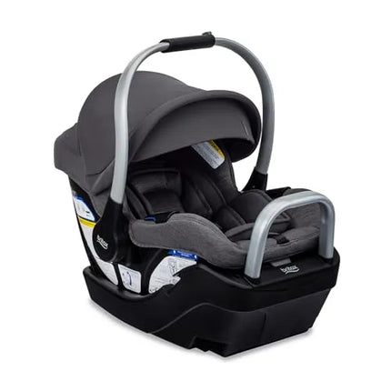 Cypress Infant Car Seat Rear Facing Car Seat with Alpine Base - Ponte Stone