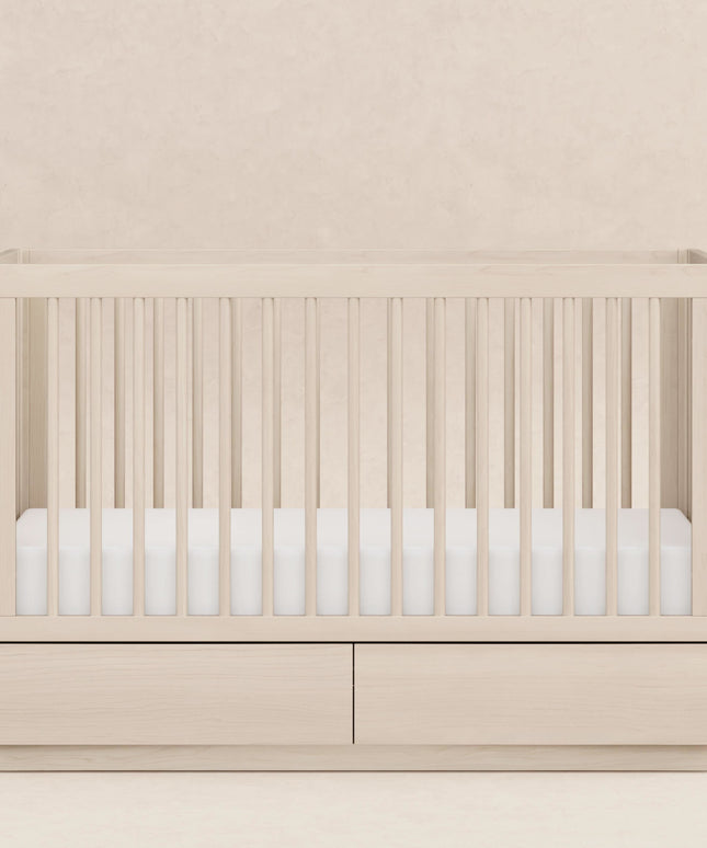 Bento 3-in-1 Convertible Storage Crib with Toddler Bed Conversion Kit