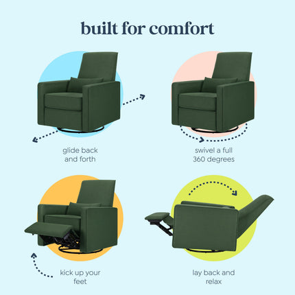 Piper Recliner and Swivel Glider