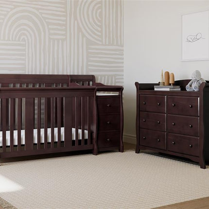 Storkcraft® Portofino 5-in-1 Convertible Crib & Changer