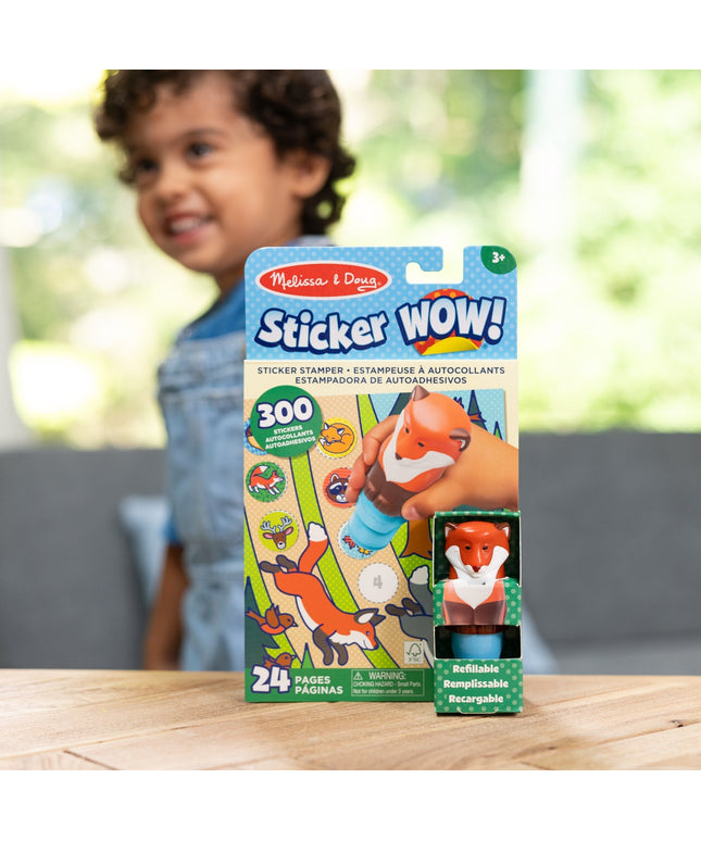 Sticker WOW!™ Activity Pad & Sticker Stamper - Fox
