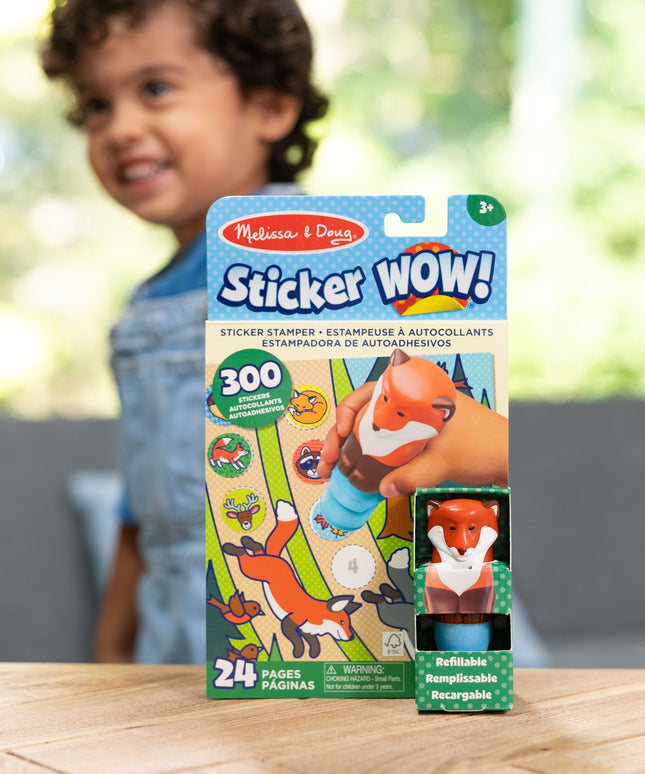 Sticker WOW!™ Activity Pad & Sticker Stamper - Fox