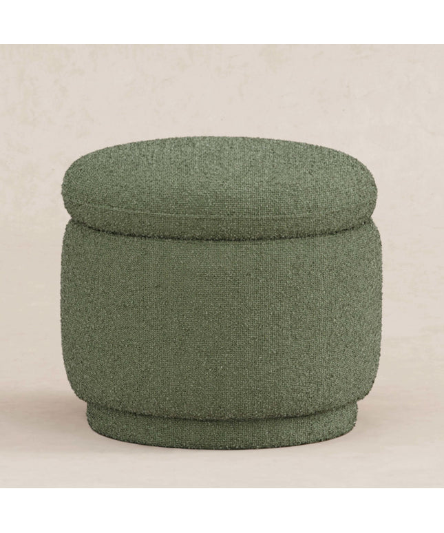 Enoki Storage Ottoman in Boucle