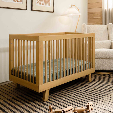 Hudson 3-in-1 Convertible Crib with Toddler Bed Conversion Kit