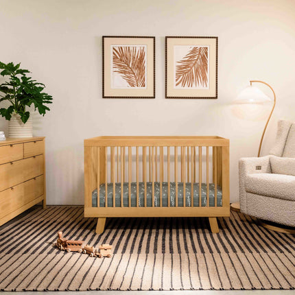 Hudson 3-in-1 Convertible Crib with Toddler Bed Conversion Kit
