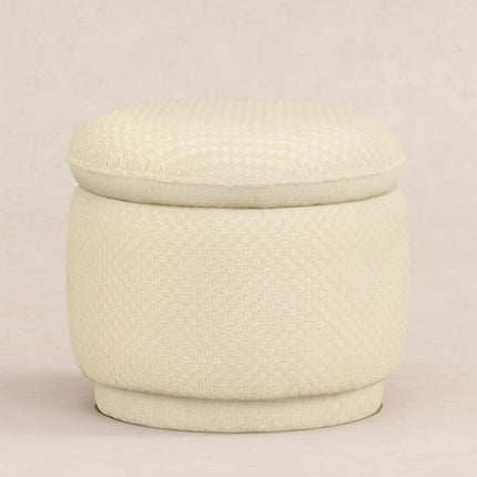 Enoki Storage Ottoman in Velvet Checker