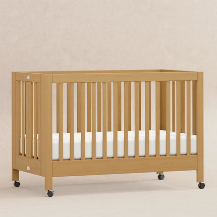Maki Portable Folding Crib with Toddler Bed Conversion Kit