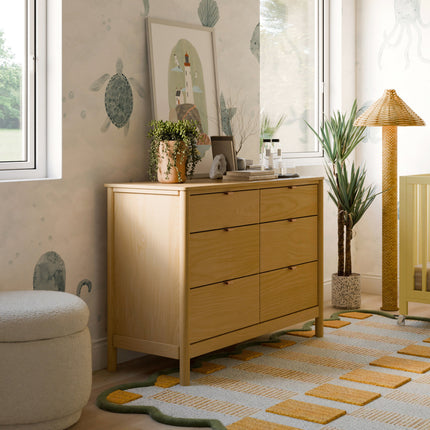 Bondi 6-Drawer Assembled Dresser